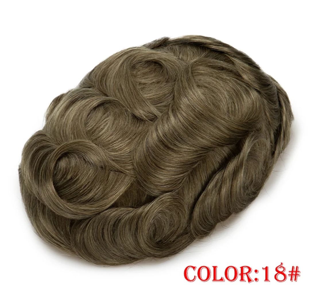 JAMES | MENS TOUPEE HAIR SYSTEM THIN SKIN