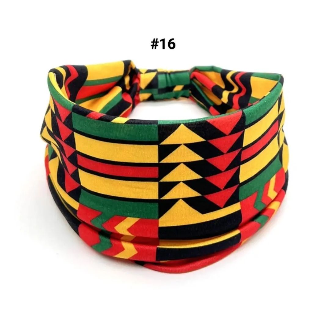BOHO WIDE PRINTED HEADBAND
