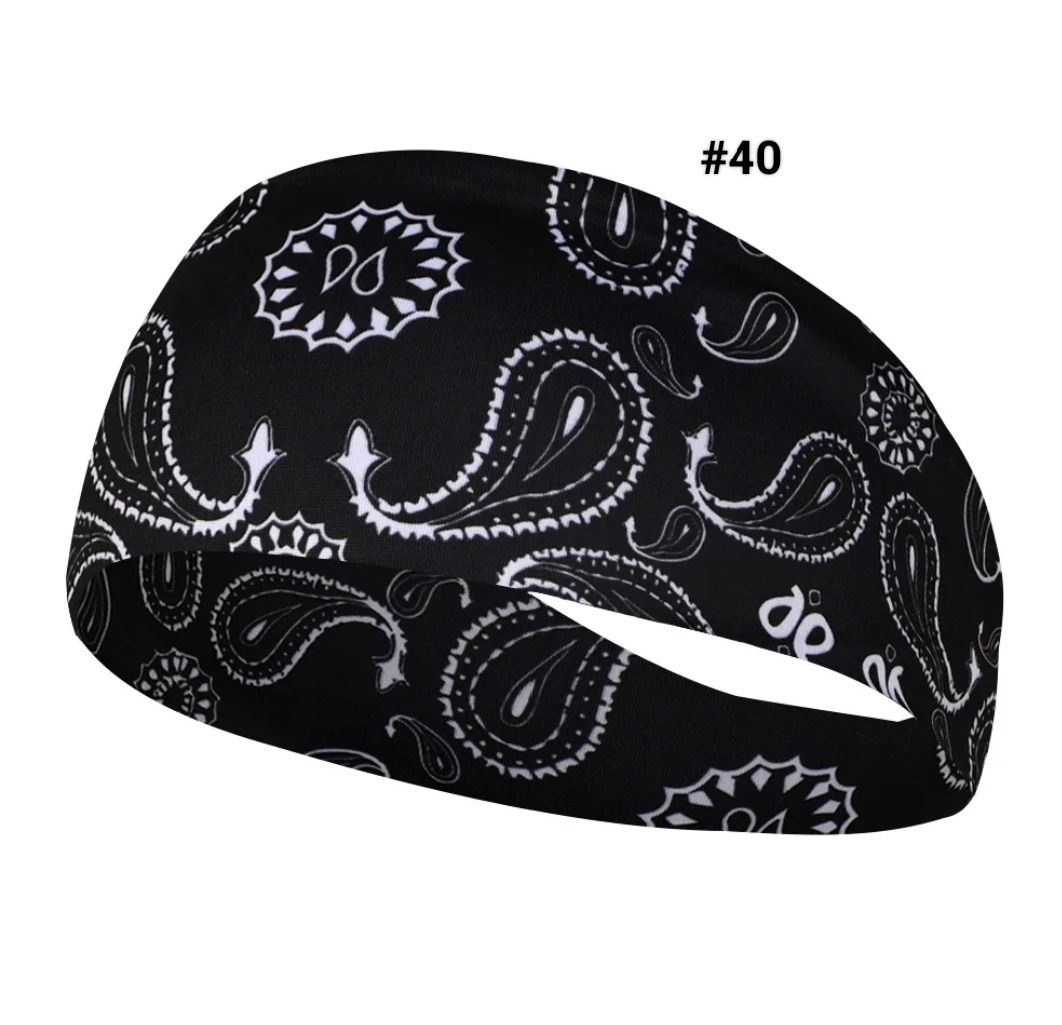 BOHO WIDE PRINTED HEADBAND