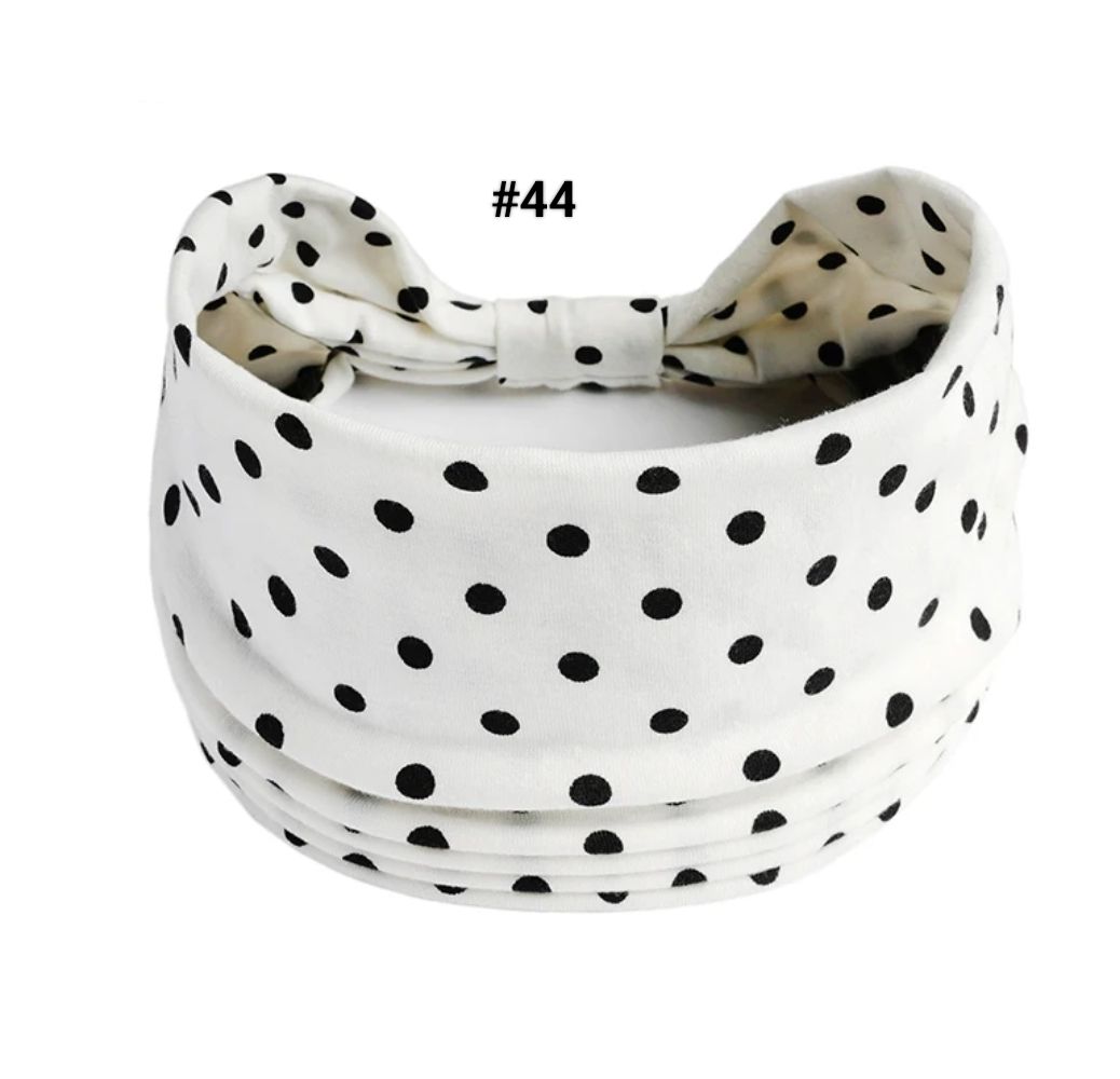 BOHO WIDE PRINTED HEADBAND