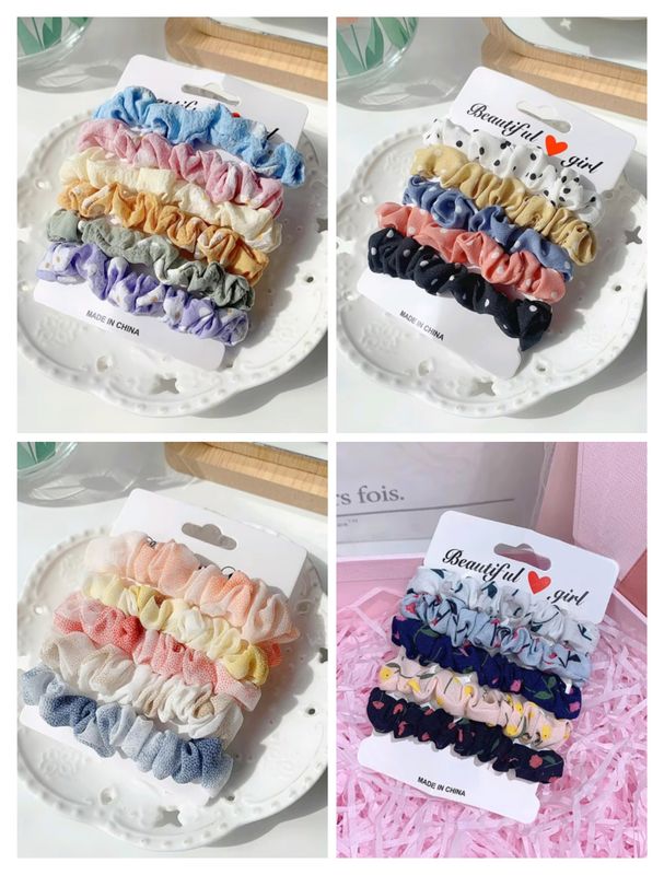 SATIN HAIR SCRUNCHIE BUNDLE PACK