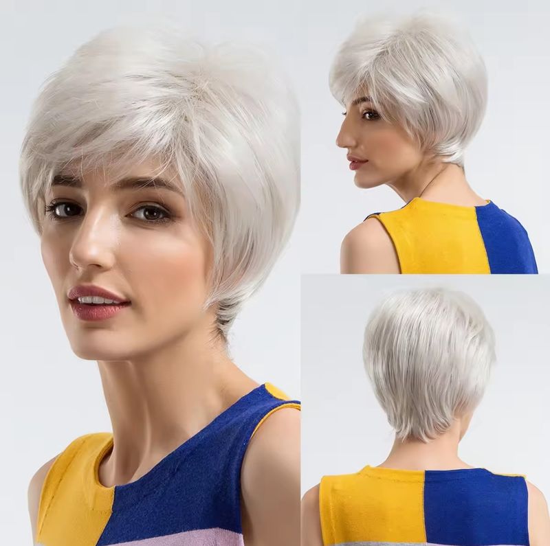 Jezziel Wig | Frosty Human Hair Blend