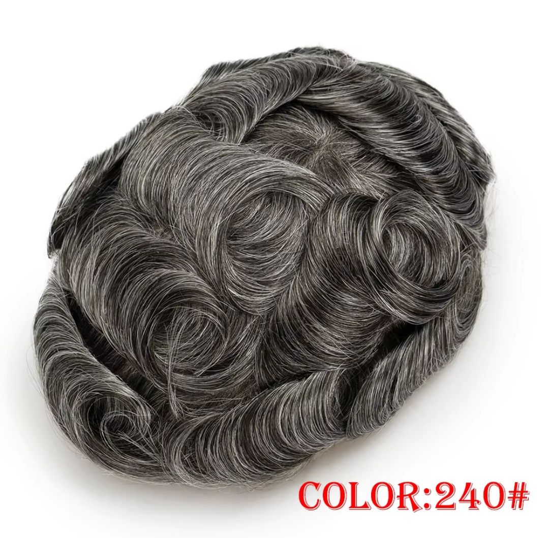 JAMES | MENS TOUPEE HAIR SYSTEM THIN SKIN