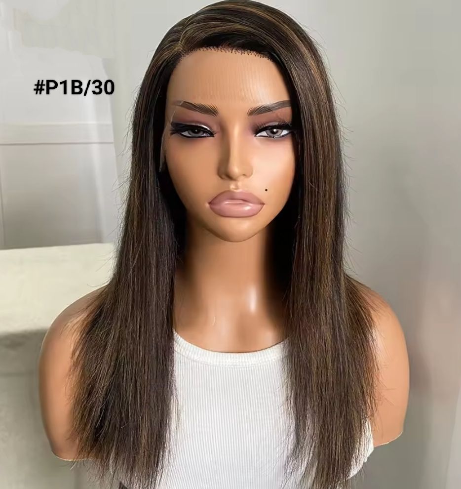 Jennifer Wigs | Human Hair Side Part Lace Front 