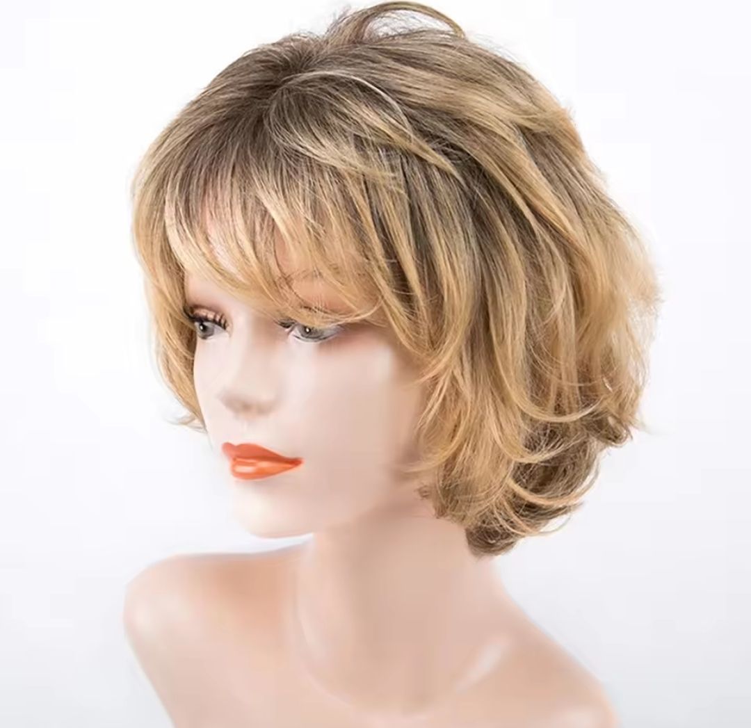 Sofie Wig | Dark Blonde Human Hair Blend