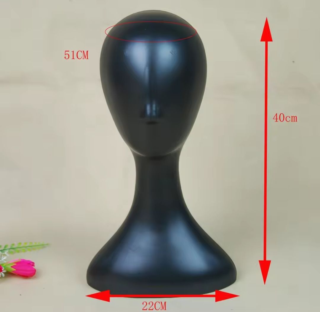 PLASTIC MANNEQUIN WIG STAND