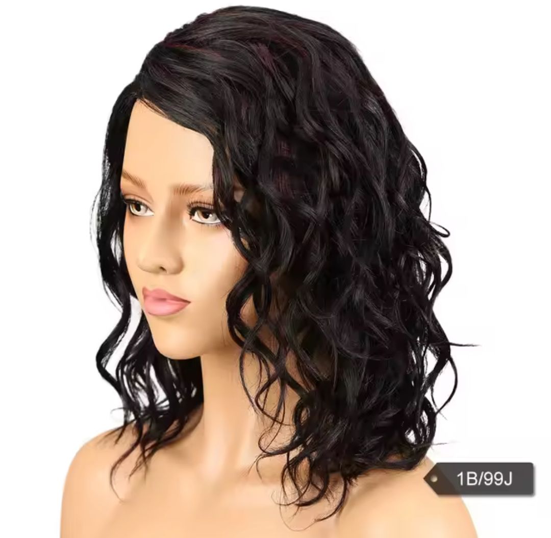 Chelsie Wigs | Body Wave Side Part Lace Human Hair