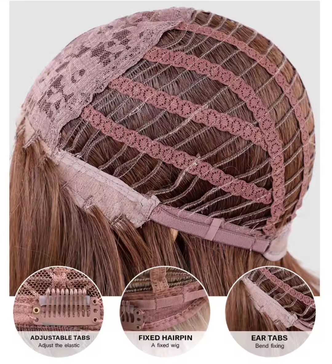 Gem Wig | Dark Brown with Highlights