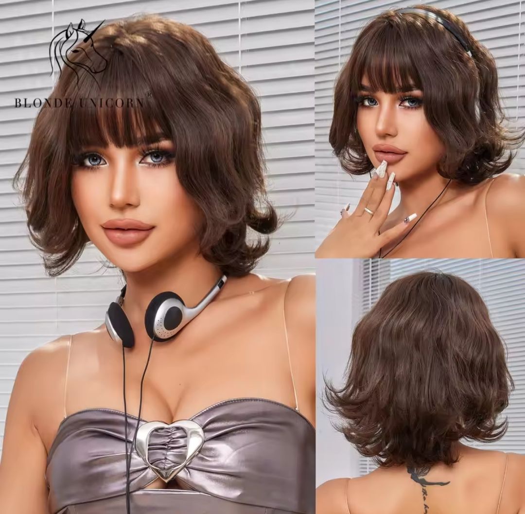 Estella Wig | Dark Ash Brown 