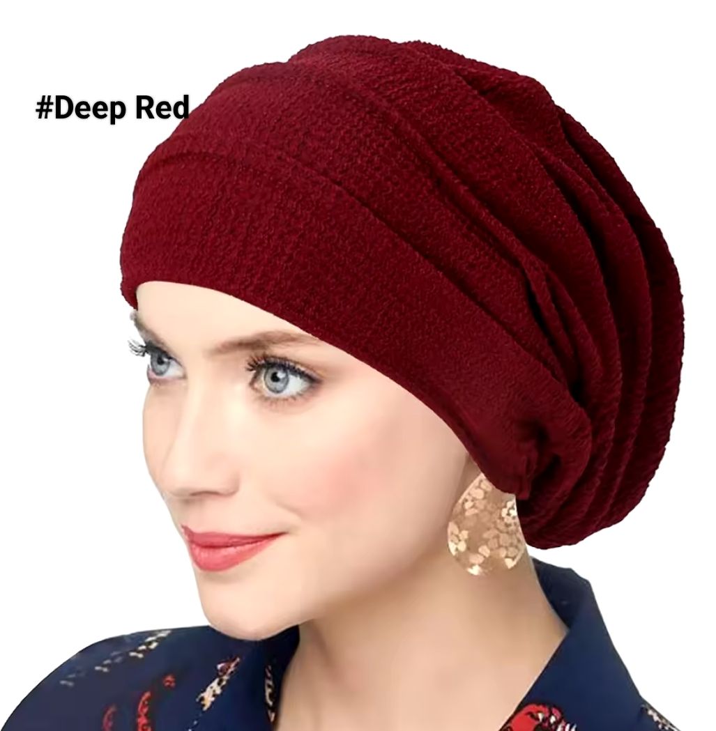 RUFFLED TURBAN