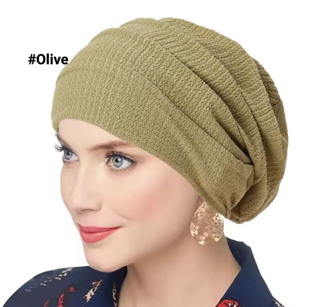 RUFFLED TURBAN