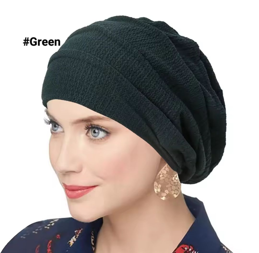 RUFFLED TURBAN