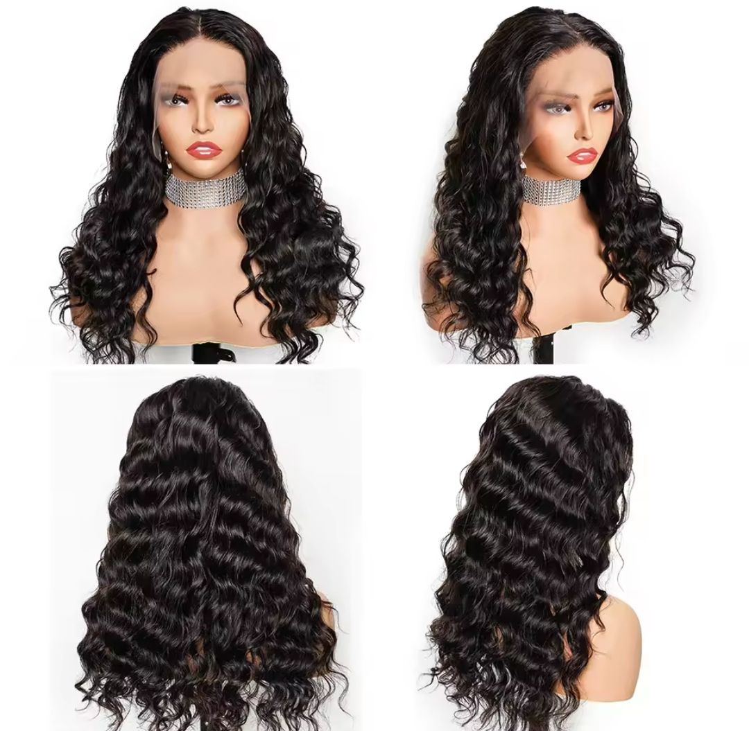 Cara Wig | Natural Black Human Hair Lace Front 