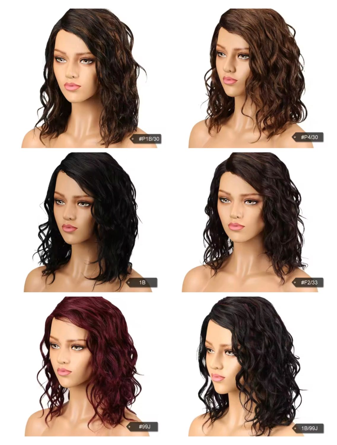 Chelsie Wigs | Body Wave Side Part Lace Human Hair