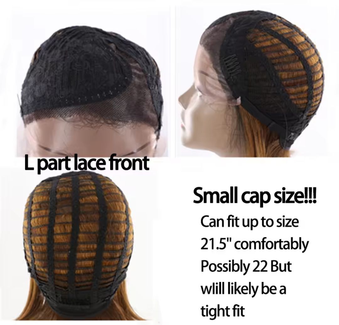 Rosie Wig | Bronze Brown Ombre Lace Front Side Part