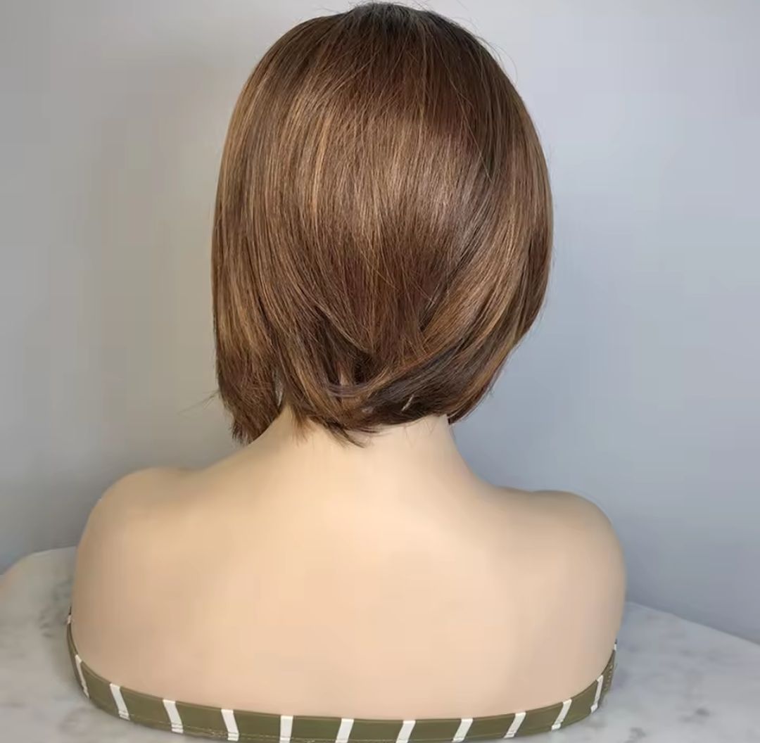 Rosie Wig | Bronze Brown Ombre Lace Front Side Part
