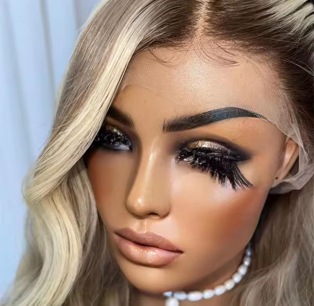 Kiki Wig | Butter Blonde Human Hair Blend Lace Front 