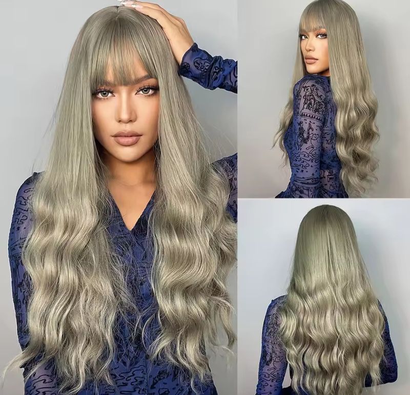 Cosplay Wig | Smokey Grey Body Wave