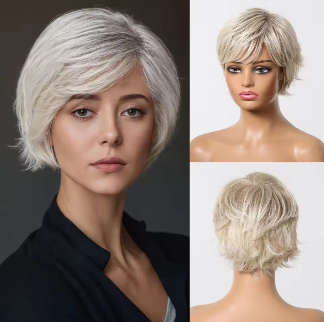 Shanea Wig | Blonde Mix 50% Human Hair Blend