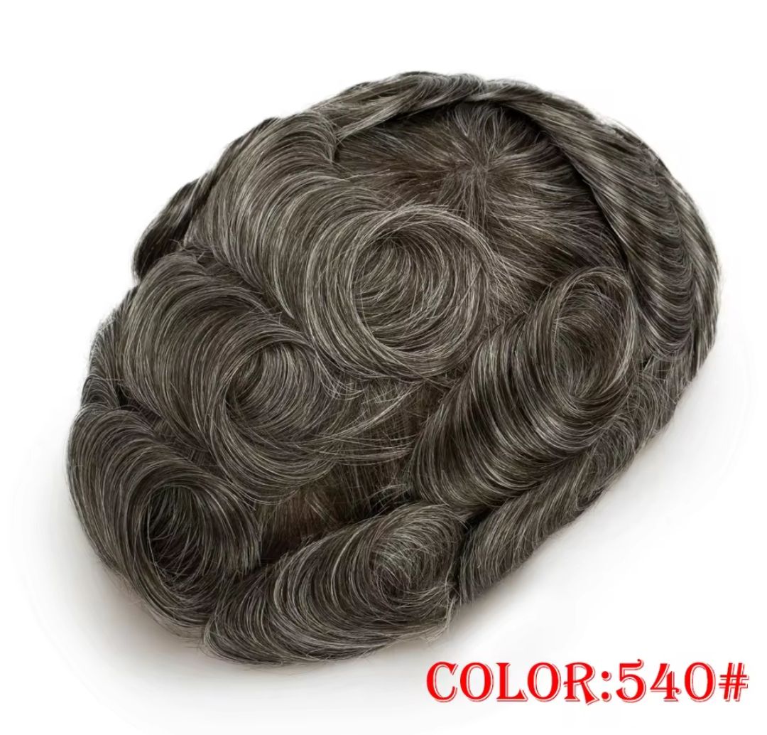 JAMES | MENS TOUPEE HAIR SYSTEM THIN SKIN