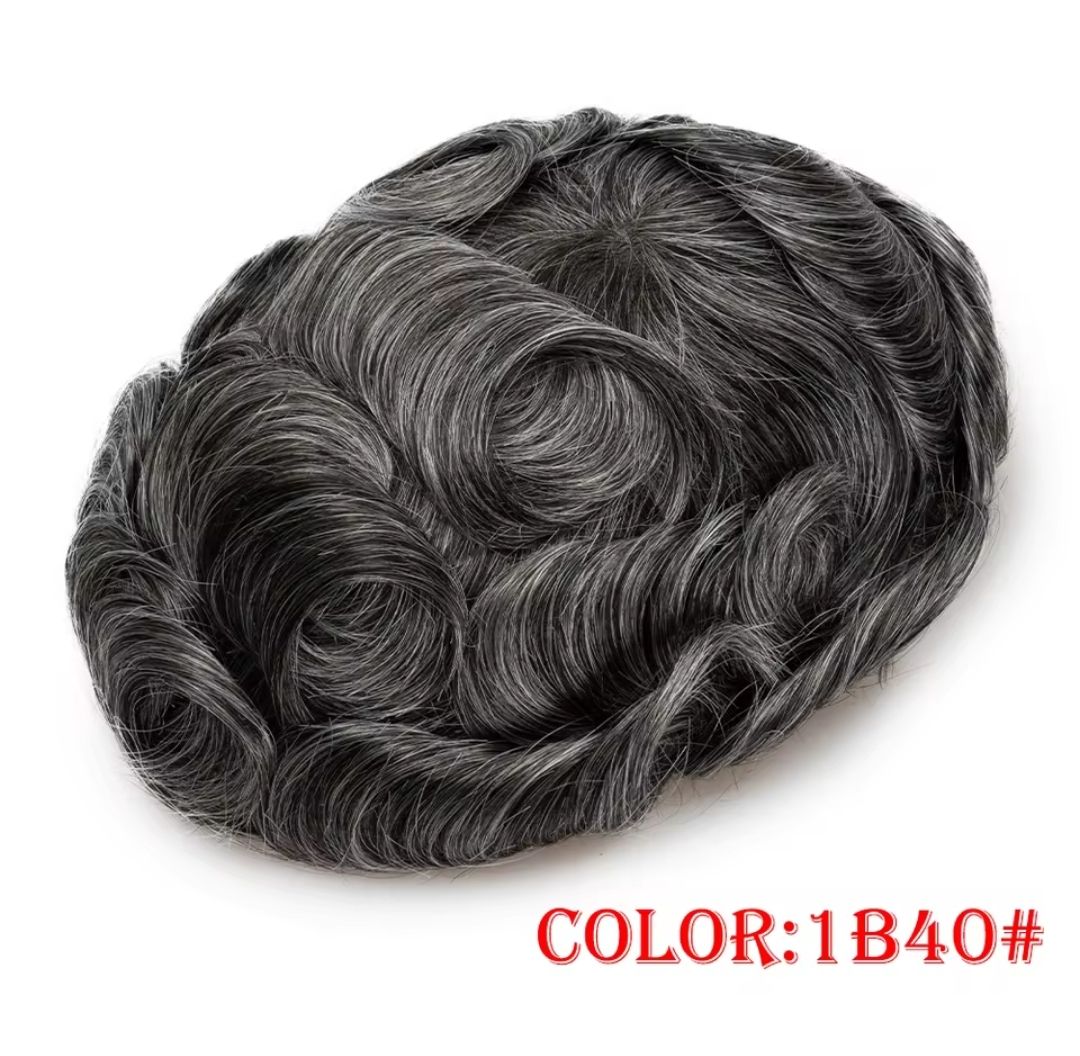 JAMES | MENS TOUPEE HAIR SYSTEM THIN SKIN