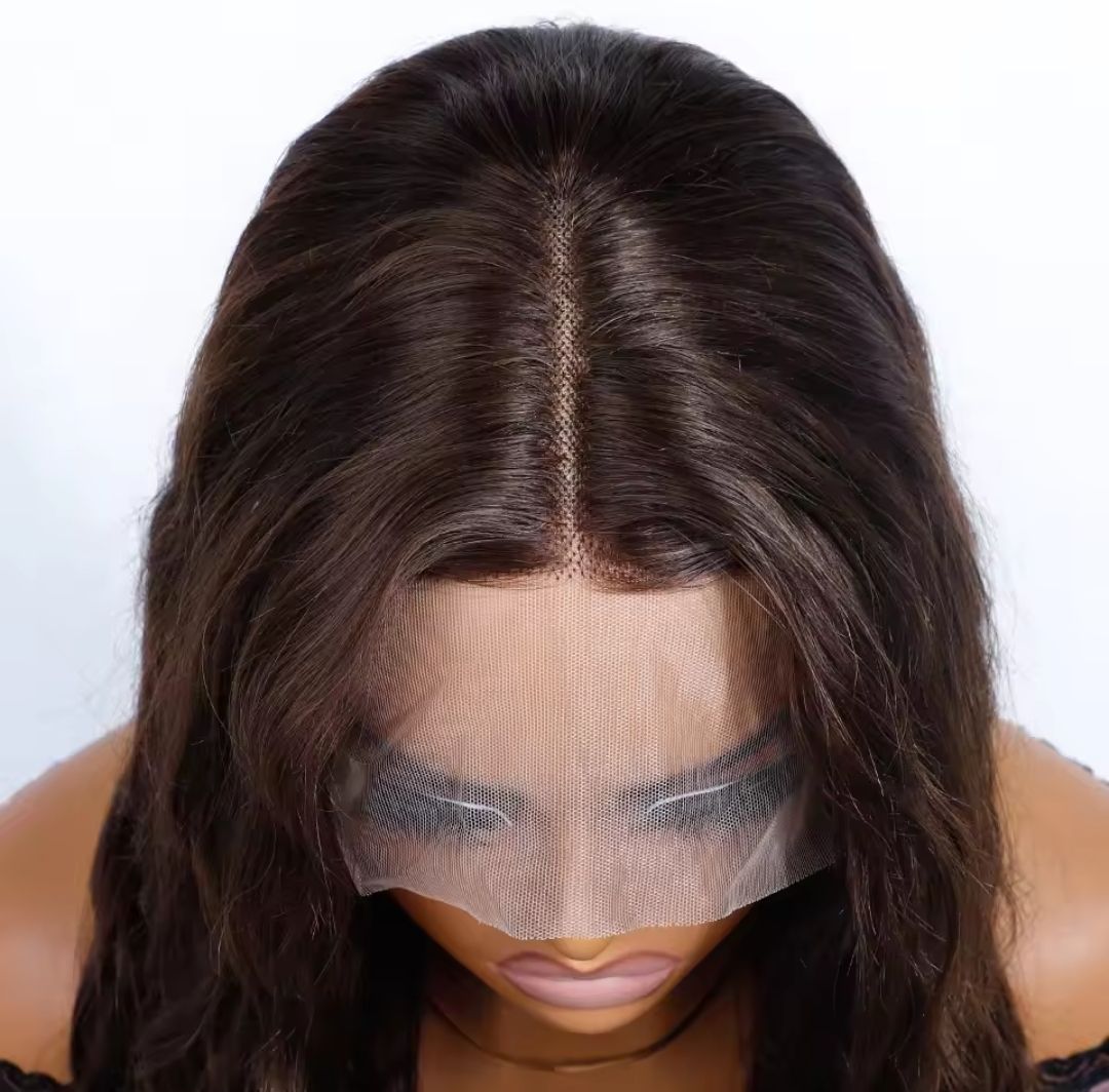 Nicky Wig | Medium Brown Human Hair Lace Front
