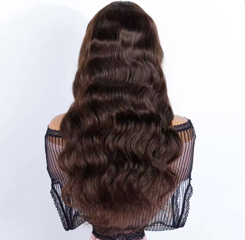 Nicky Wig | Dark Brown Human Hair Lace Front