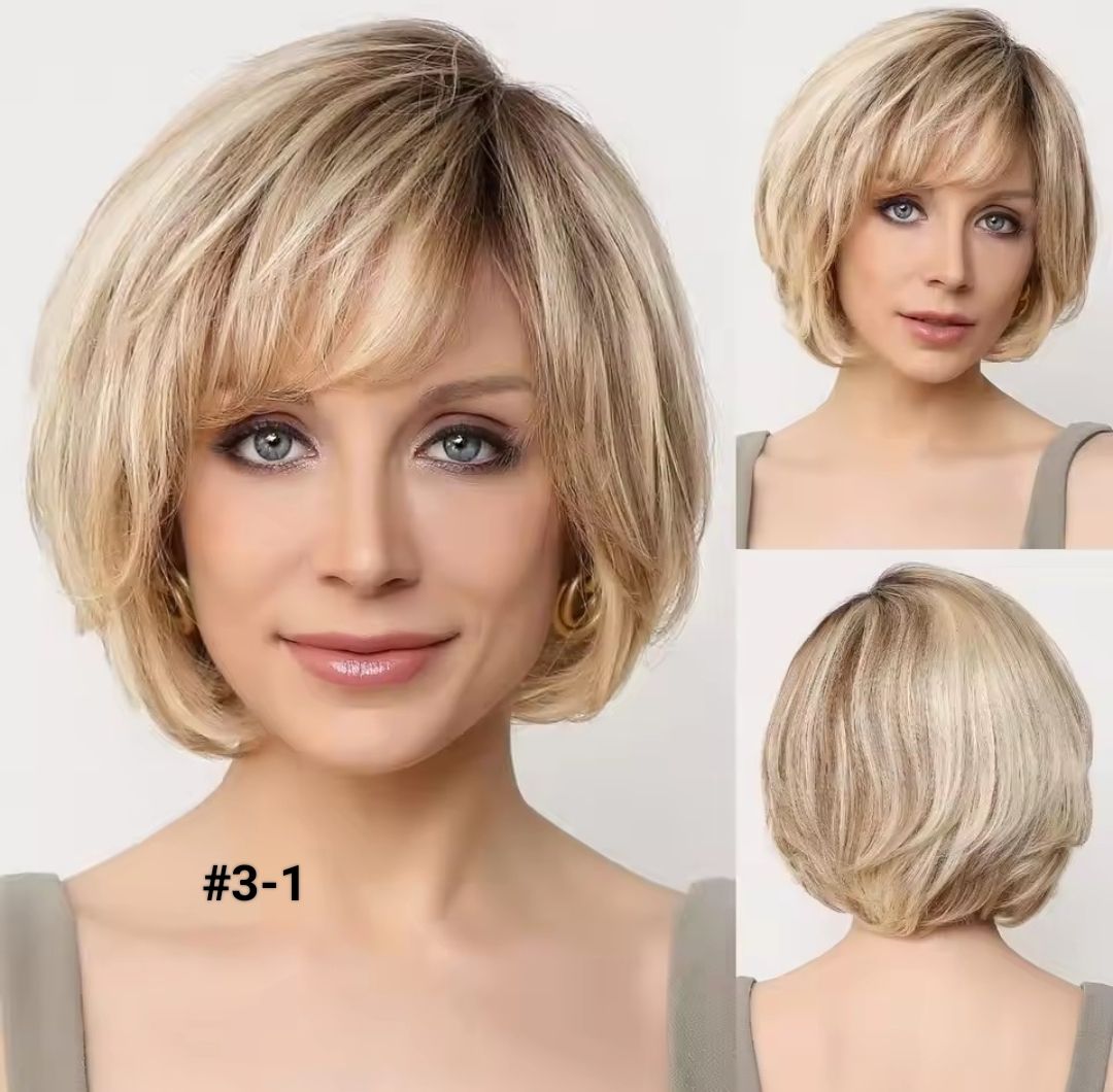 Rickee Wig | Blonde Human Hair