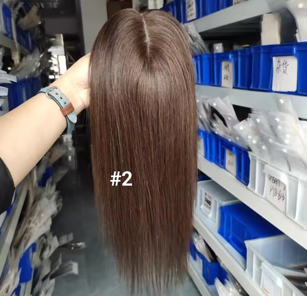 HUMAN HAIR TOPPER Mono Base 6x12cm | 8x13cm