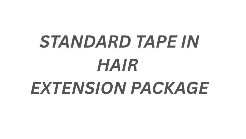 STANDARD TAPE IN HAIR EXTENSION PACKAGE