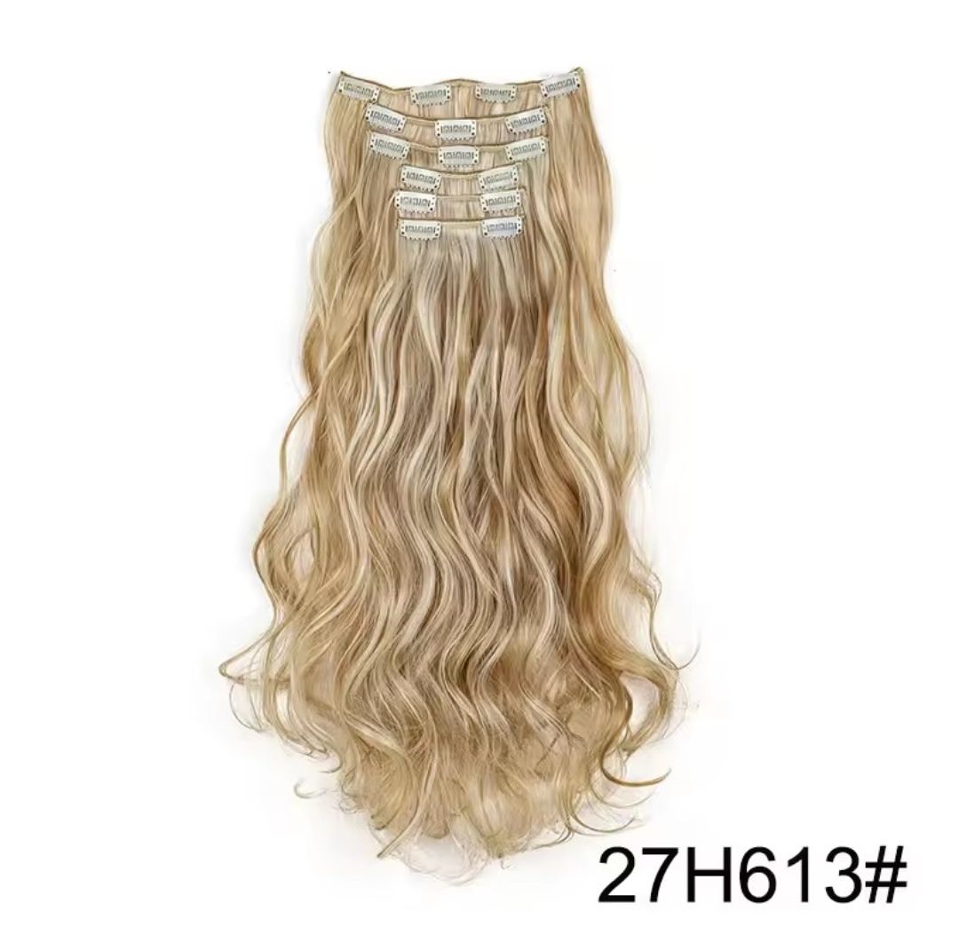 CLIP IN EXTENSION SYNTHETIC HAIR
