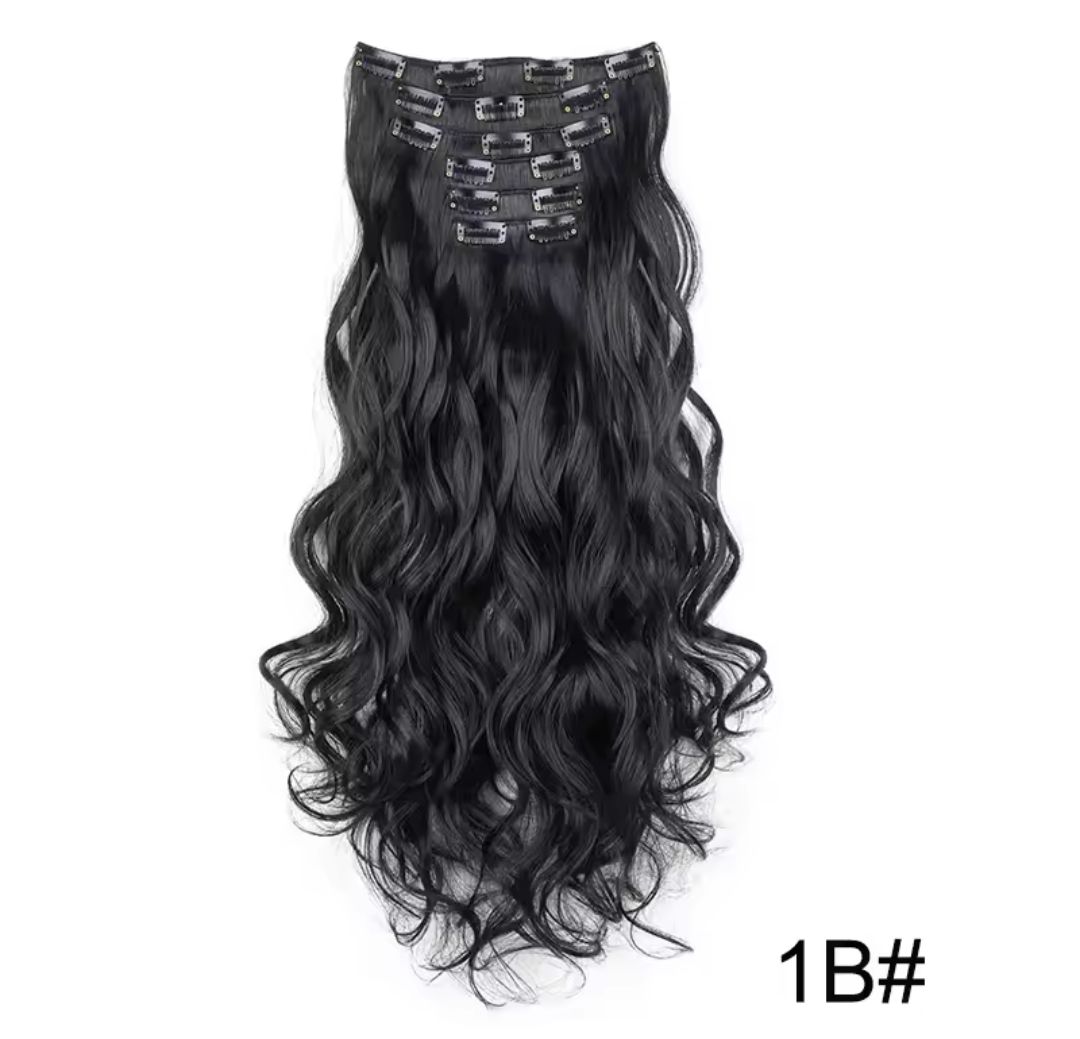 CLIP IN EXTENSION SYNTHETIC HAIR