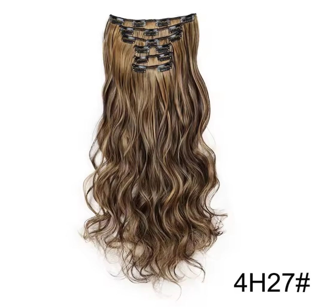 CLIP IN EXTENSION SYNTHETIC HAIR