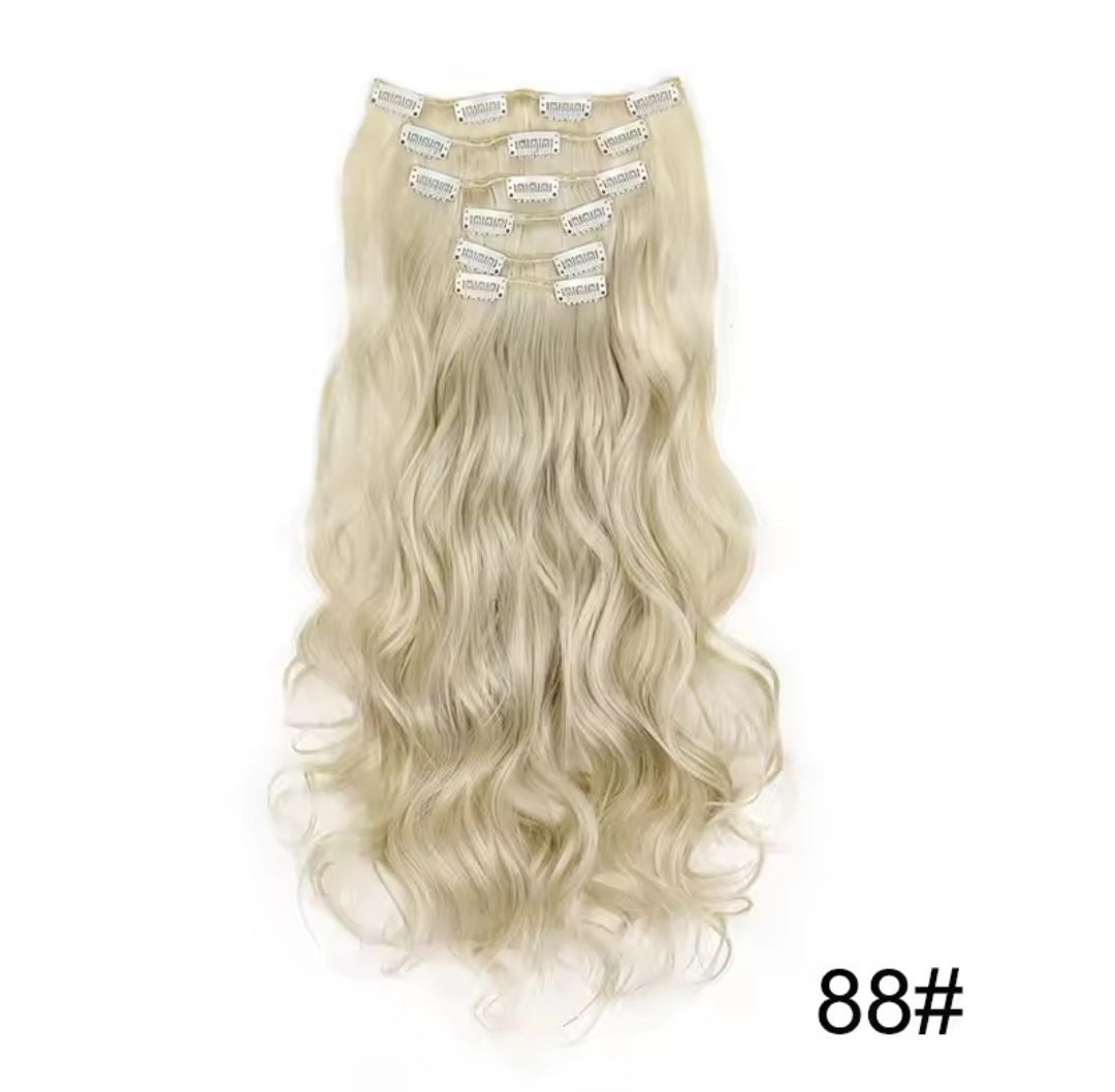 CLIP IN EXTENSION SYNTHETIC HAIR