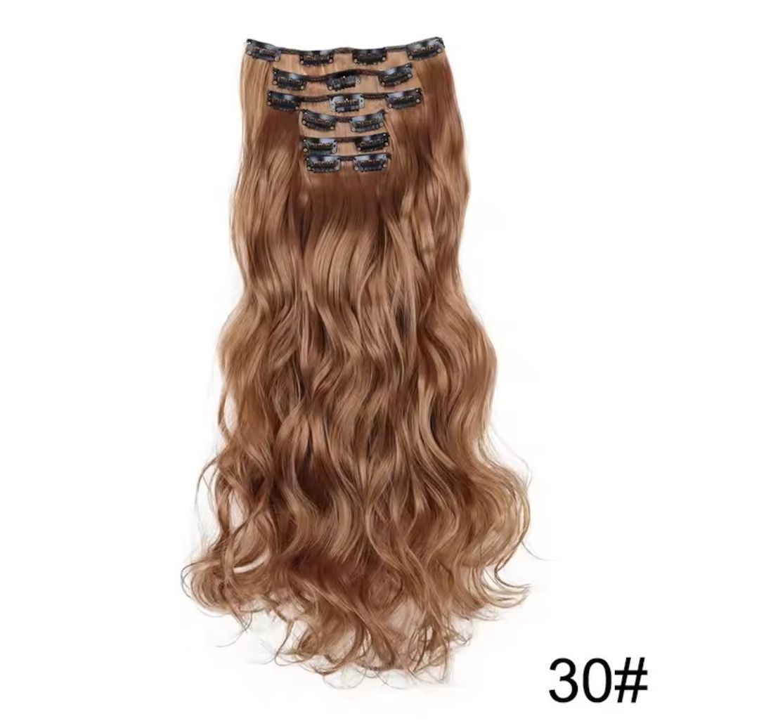 CLIP IN EXTENSION SYNTHETIC HAIR