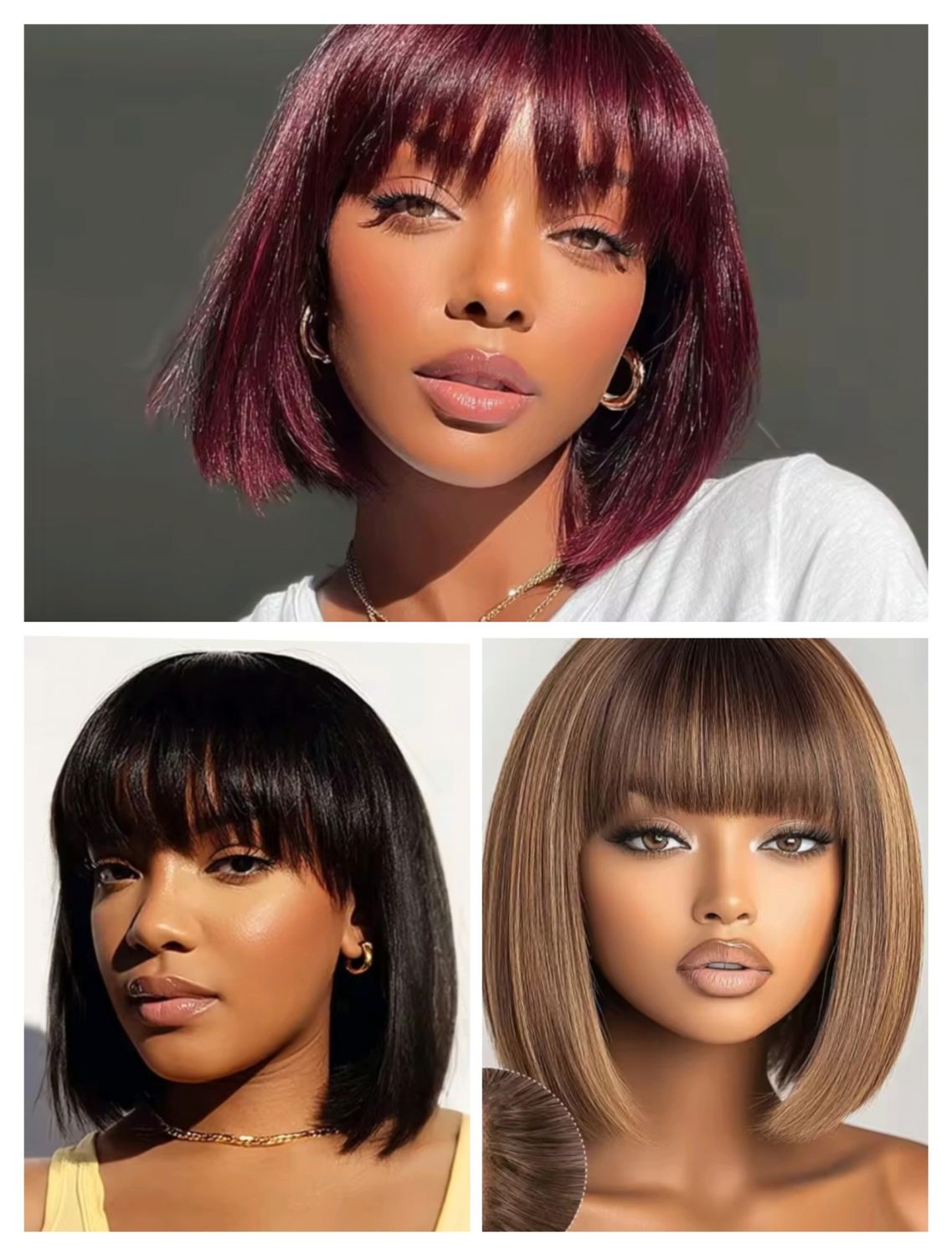 Paula Wigs | Human Hair