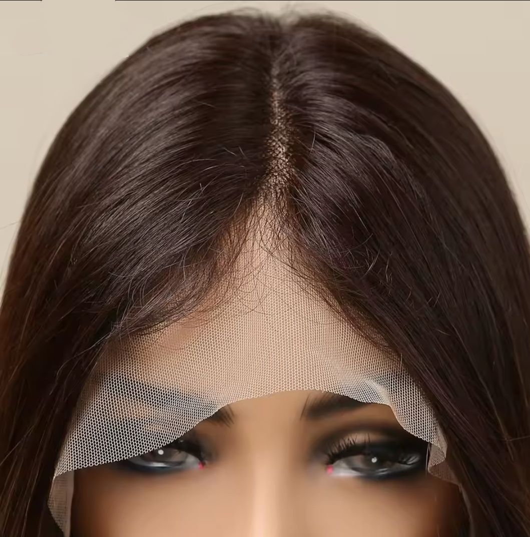 Maya Wig | Chocolate Brown with Highlights Lace Front 