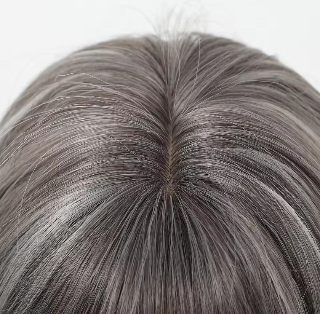 Sophia Wig | Ash Grey with Highlights 