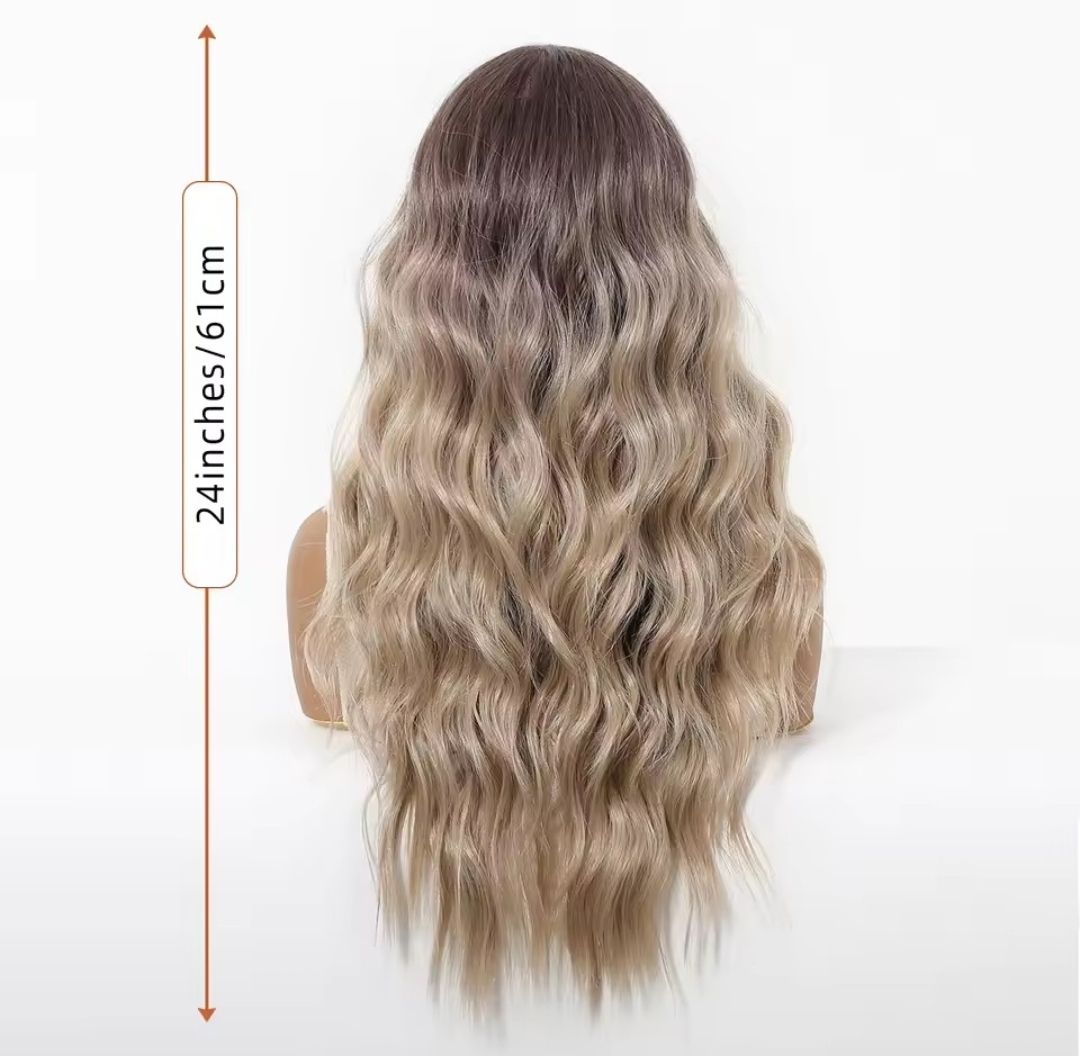 Deane Wig | Blonde with Brown Lowlights Lace Front