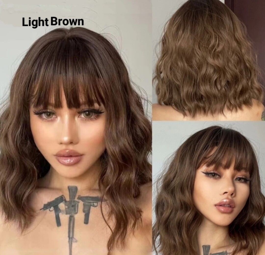 Leah Wigs | Beachy Wave with Fringe