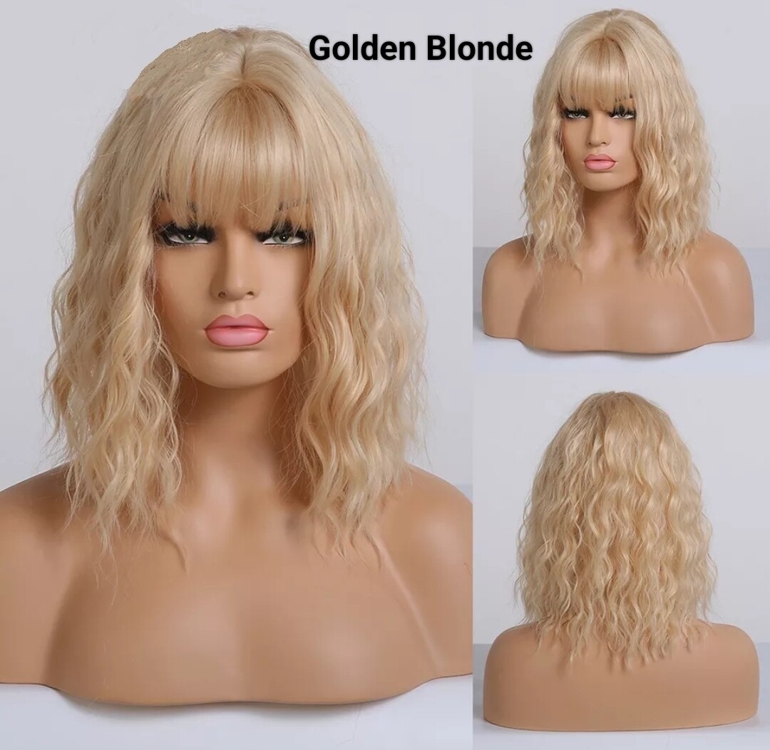 Leah Wigs | Beachy Wave with Fringe