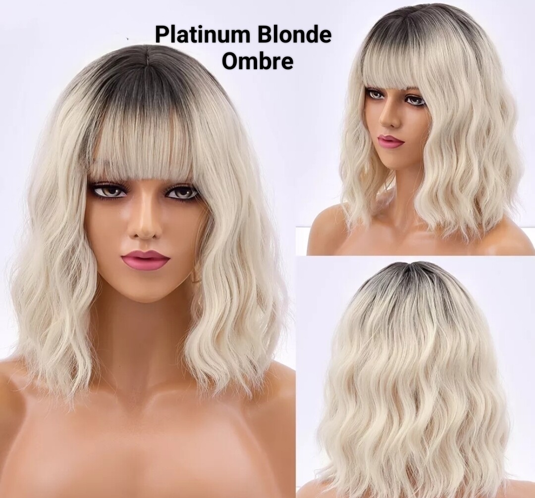 Leah Wigs | Beachy Wave with Fringe