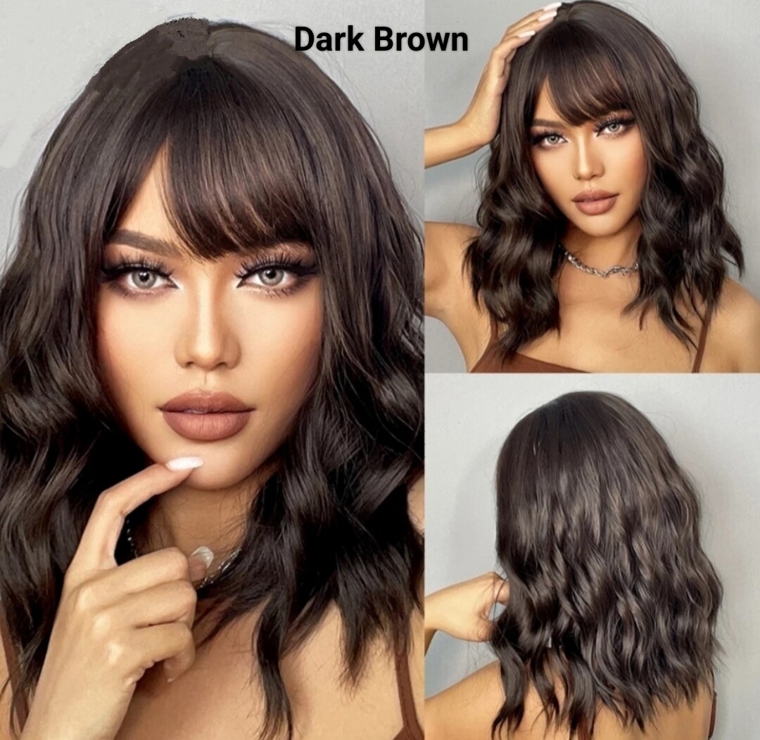 Leah Wigs | Beachy Wave with Fringe