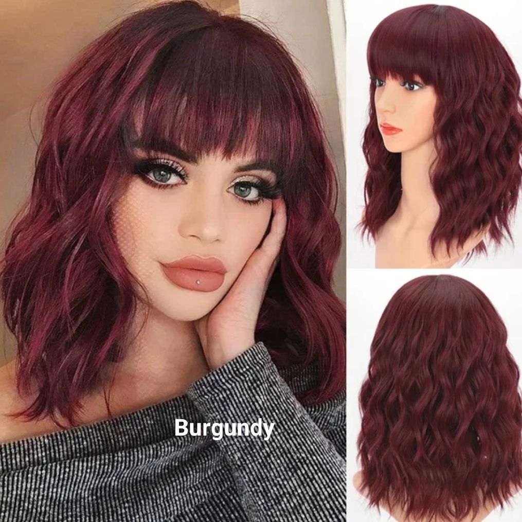 Leah Wigs | Beachy Wave with Fringe