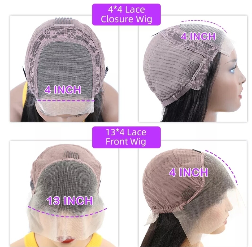 Kaila Wig | Natural Black Human Hair 360 Lace