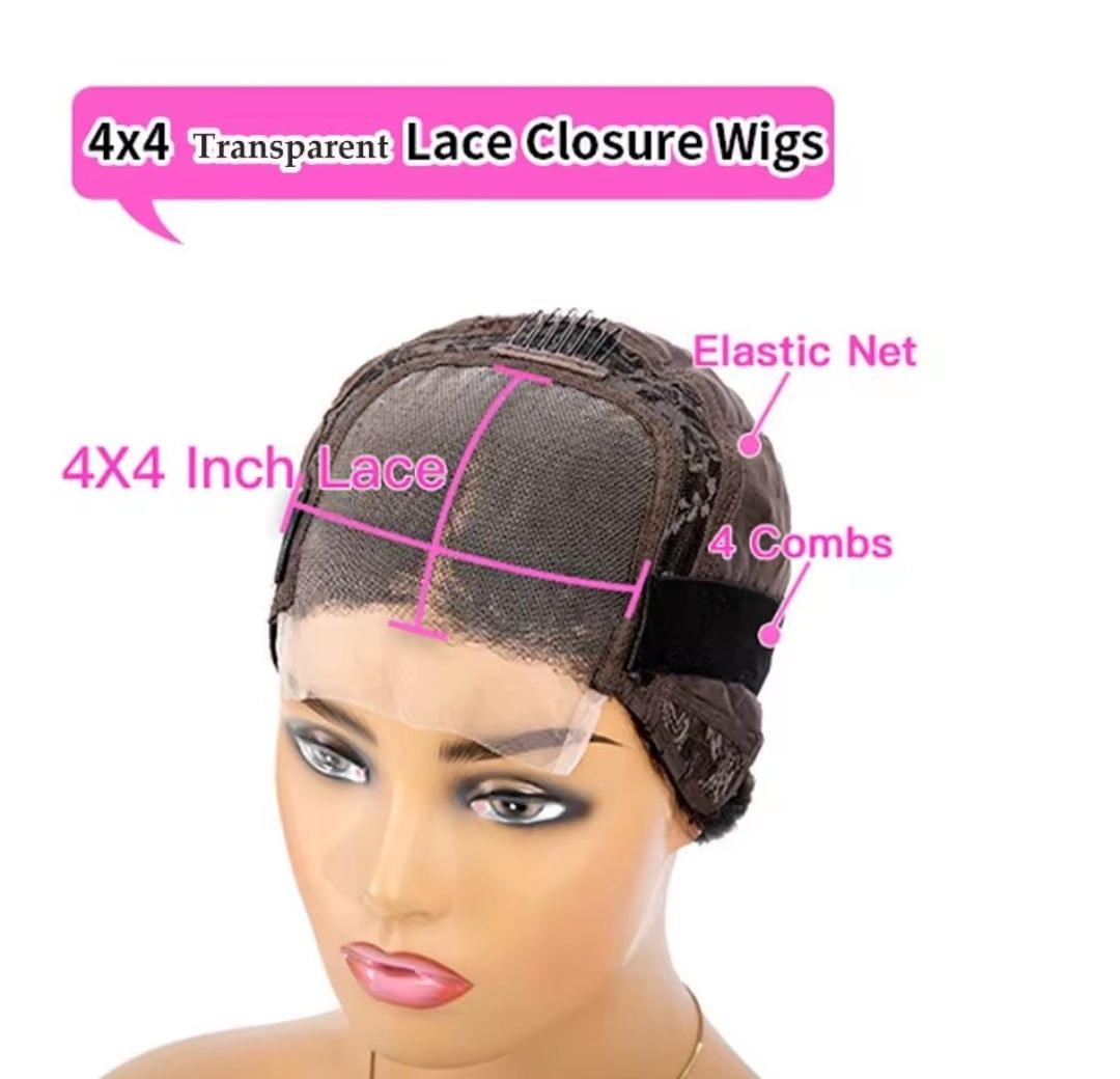 Mindy Wig | Chocolate Brown with Frontal Highlights Human Hair