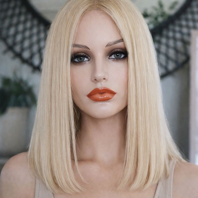 Ariana Wig | Light Blonde Human Hair Lace Front 