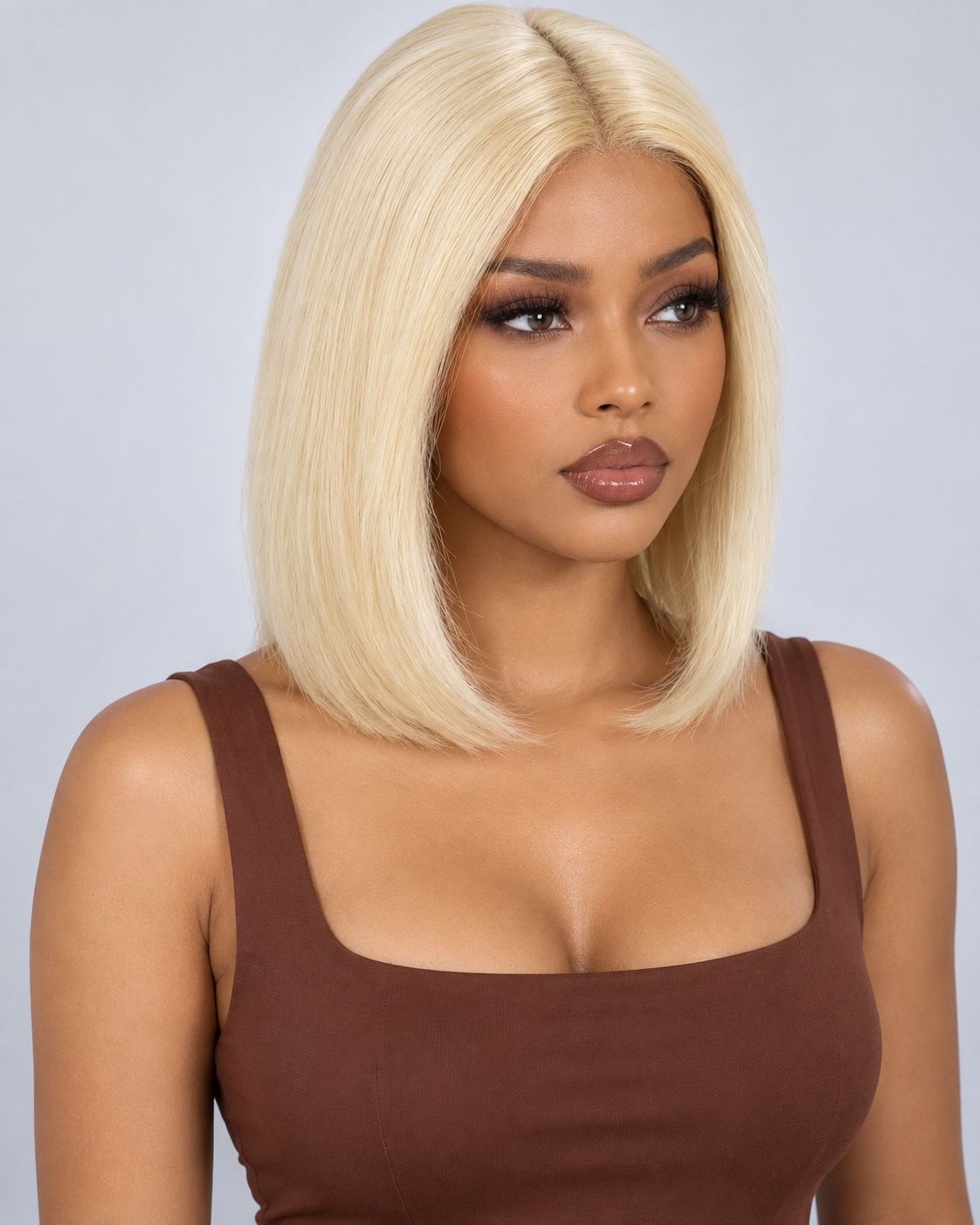Ariana Wig | Light Blonde Human Hair Lace Front 