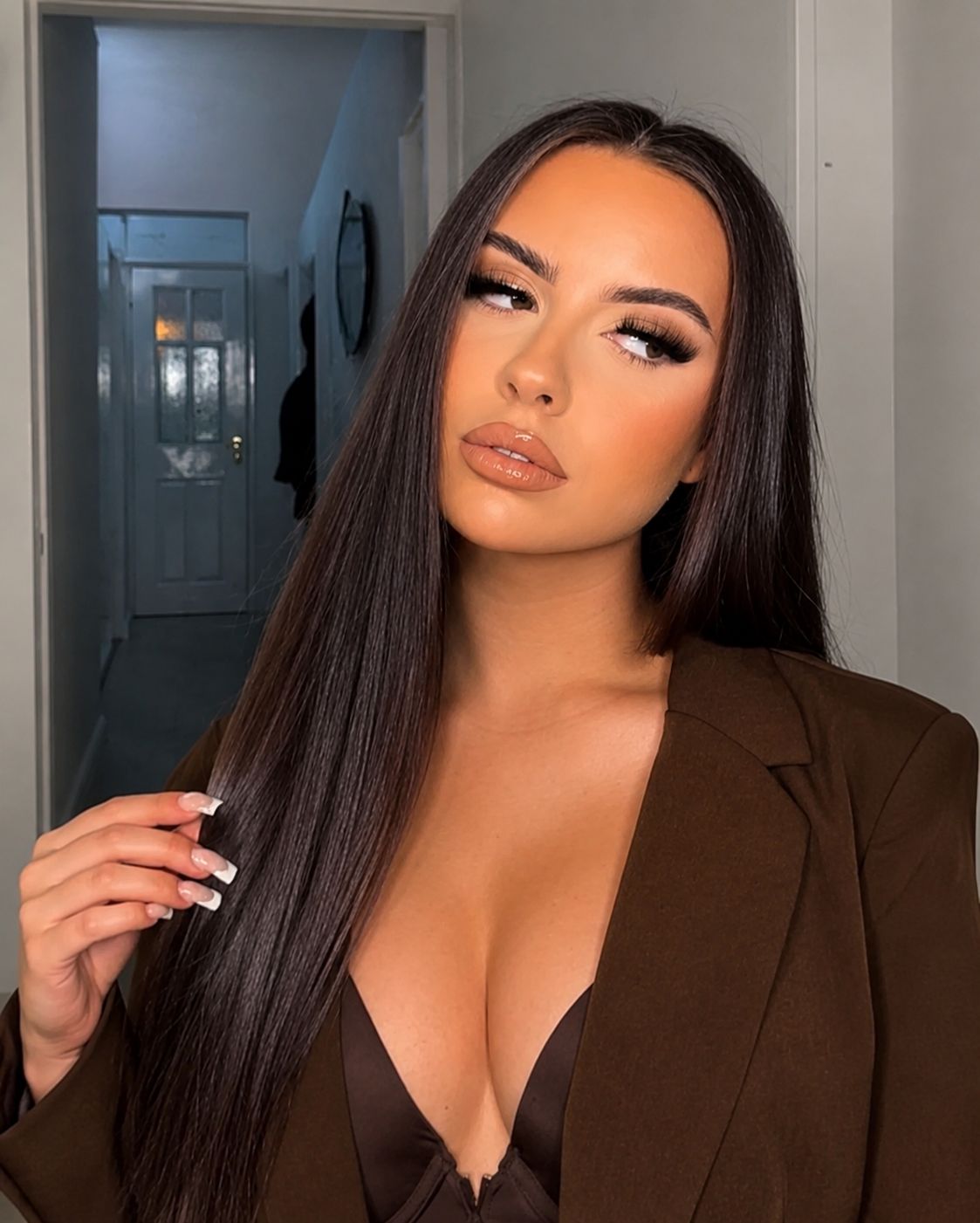Melody Wig | Dark Brown Free Part Lace Front 