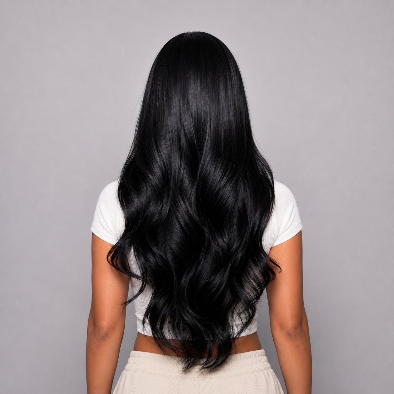 Raywin Wig | Natural Black Free Part Lace Front